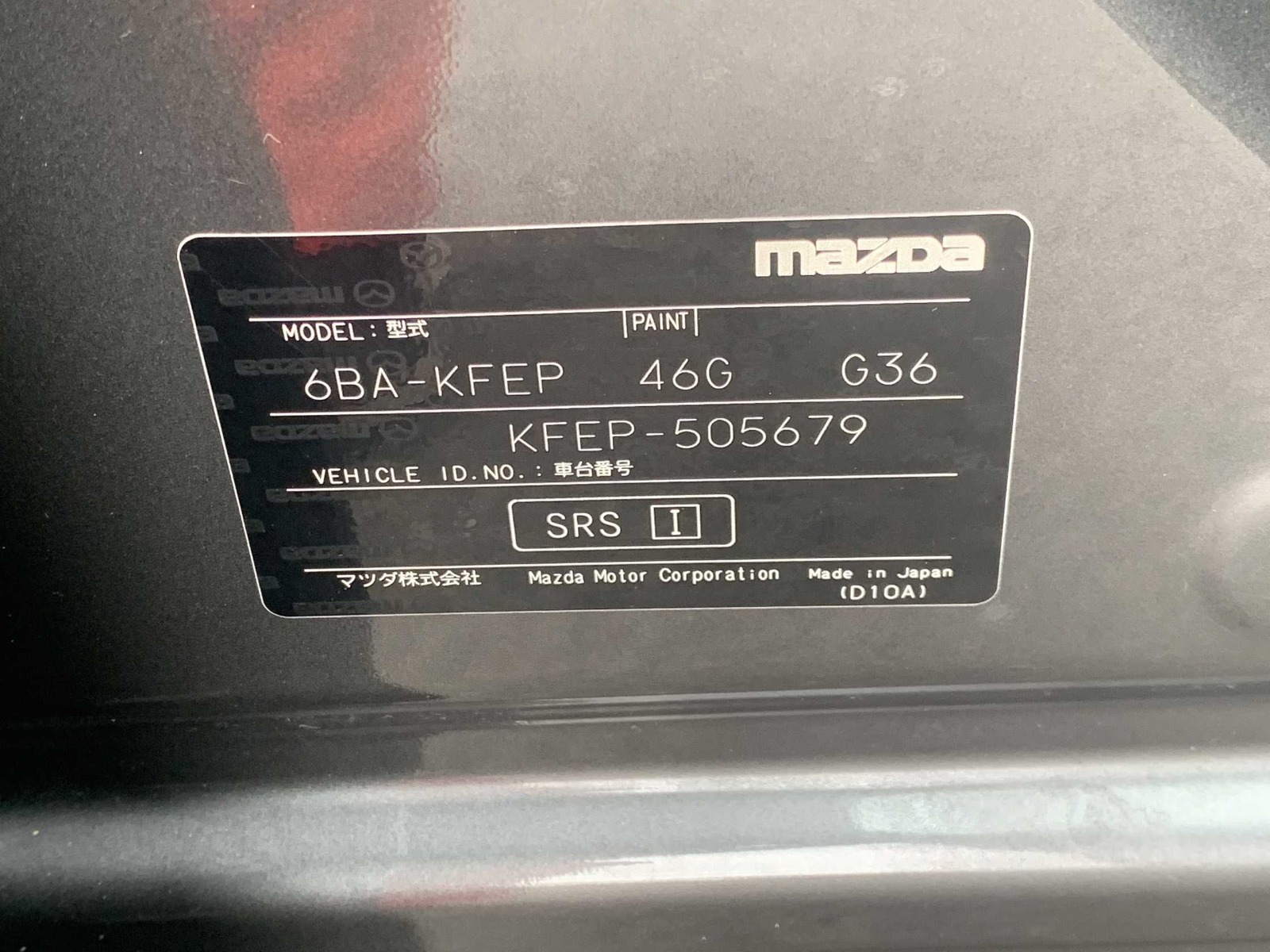 MAZDA CX5 20S BLACK TONE EDITION